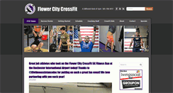 Desktop Screenshot of flowercitycrossfit.com